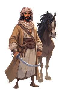 Arabian Desert Bandit Vinyl Car Decal Sticker – Waterproof & UV-Resistant 4.4 Arabian Desert Bandit Vinyl Car Decal Sticker – Waterproof & UV-Resistant 4.4