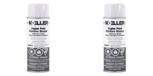 2x Sierra Marine OMC White Engine Paint | Heat & Solvent Resistant | 12oz Spray Can