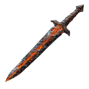 Obsidian-Infused Sword V2 Vinyl Car Decal Sticker – Waterproof & UV-Resistant 3.4133333333333336"