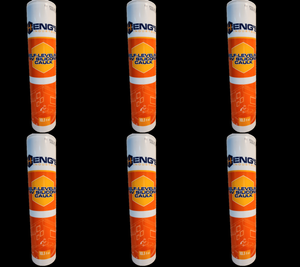 6x Nuflex 311 Butyl Rubber Sealant | Ideal for Sealing Narrow Seams | Exterior & Interior Use