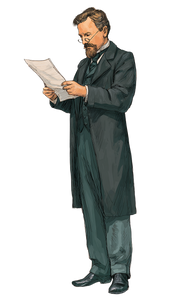 Victorian Teacher Reading Vinyl Car Decal Sticker – Waterproof & UV-Resistant 4.746666666666667"