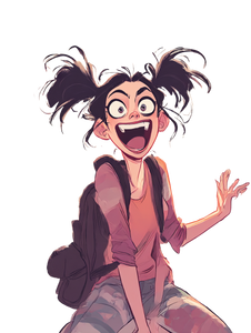 Wild Alternative Woman Vinyl Car Decal Sticker – Waterproof & UV-Resistant 8.213333333333333"