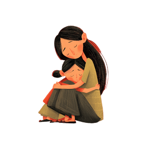 Sad Mother Child Vinyl Car Decal Sticker – Waterproof & UV-Resistant 3.4133333333333336" Sad Mother Child Vinyl Car Decal Sticker – Waterproof & UV-Resistant 3.4133333333333336"
