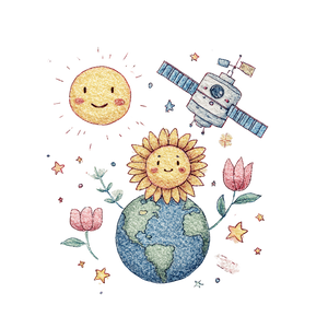 Joyful Space Sunflower Vinyl Car Decal Sticker – Waterproof & UV-Resistant 3.4133333333333336" Joyful Space Sunflower Vinyl Car Decal Sticker – Waterproof & UV-Resistant 3.4133333333333336"
