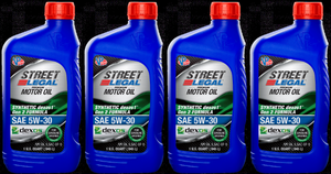 4x VP Racing SAE 5W-30 Synthetic Oil | Premium Wear Protection | 1 Quart Bottle