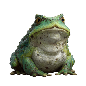 Big Fat Frog V2 Vinyl Car Decal Sticker – Waterproof & UV-Resistant 3.4133333333333336"