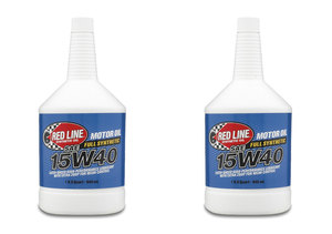 2x Red Line Oil Synthetic SAE 15W-40 | Best Choice for Diesel Truck Engines | Improved Durability and Drain Intervals 2x Red Line Oil Synthetic SAE 15W-40 | Best Choice for Diesel Truck Engines | Improved Durability and Drain Intervals