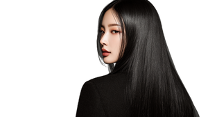 Korean Woman V17 Vinyl Car Decal Sticker – Waterproof & UV-Resistant 2.72"