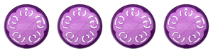 4x Long-Lasting Lavender Air Freshener | Hangable Purple Disc | Commercial Strength