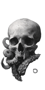 Darkart Skulltopus Vinyl Car Decal Sticker – Waterproof & UV-Resistant 5.12"