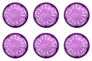 6x Long-Lasting Lavender Air Freshener | Hangable Purple Disc | Commercial Strength