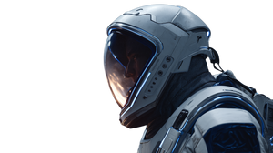 Futuristic Space Astronaut V3 Vinyl Car Decal Sticker – Waterproof & UV-Resistant 2.72"