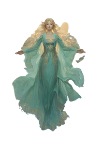 Ilmatar Goddess Vinyl Car Decal Sticker – Waterproof & UV-Resistant 4.32"