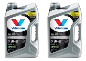 2x Valvoline SynPower SAE 5W-20 | 5 Quart, Full Synthetic Oil Jug