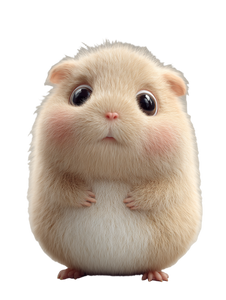 Plump Guinea Pig Vinyl Car Decal Sticker – Waterproof & UV-Resistant 8.213333333333333"
