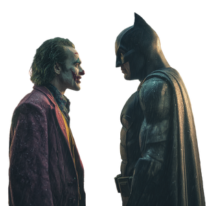 Joker Vs Batman Vinyl Car Decal Sticker – Waterproof & UV-Resistant 3.4133333333333336"