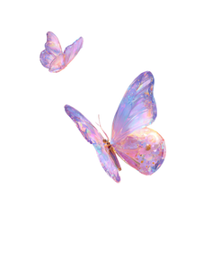 Crystal Flower Butterfly Vinyl Car Decal Sticker – Waterproof & UV-Resistant 4.1066666666666665"