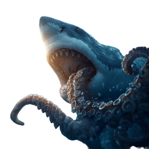 Shark Vs Octopus Vinyl Car Decal Sticker – Waterproof & UV-Resistant 3.4133333333333336" Shark Vs Octopus Vinyl Car Decal Sticker – Waterproof & UV-Resistant 3.4133333333333336"