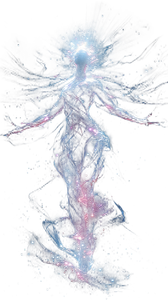 Cosmic Ethereal Being Vinyl Car Decal Sticker – Waterproof & UV-Resistant 4.8533333333333335"