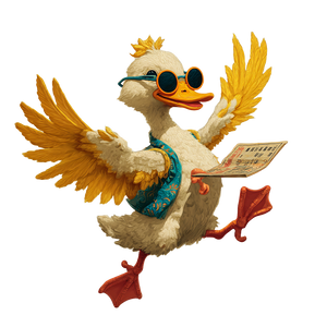 Flying Mallard Duck V5 Vinyl Car Decal Sticker – Waterproof & UV-Resistant 3.4133333333333336"
