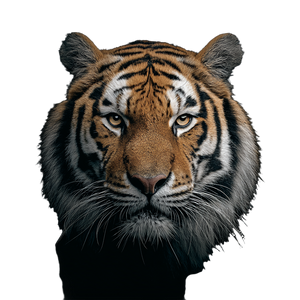 Tiger Head V6 Vinyl Car Decal Sticker – Waterproof & UV-Resistant 6.826666666666667"
