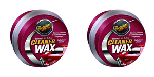 2x Meguiars Classic Series Paste Car Wax | Cleans & Protects in One Step