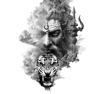 Bhairav’S Guardian Spirit Vinyl Car Decal Sticker – Waterproof & UV-Resistant 3.4133333333333336"