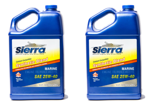 2x Sierra Marine 4-Stroke Catalyst Engine Oil | Synthetic Blend for Performance | NMMA FC-W/ API-SL Certified 2x Sierra Marine 4-Stroke Catalyst Engine Oil | Synthetic Blend for Performance | NMMA FC-W/ API-SL Certified
