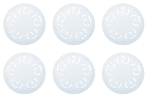 6x Commercial Strength Air Freshener | Long-Lasting Freshness | Hangable White Disc