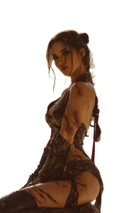 Asian Warrior Princess V2 Vinyl Car Decal Sticker – Waterproof & UV-Resistant 9.706666666666667"