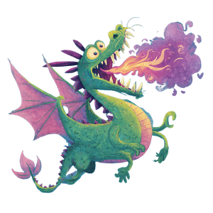 Green Dragon Cartoon Vinyl Car Decal Sticker – Waterproof & UV-Resistant 6.826666666666667"