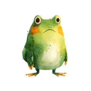 Cute Kawaii Frog Vinyl Car Decal Sticker – Waterproof & UV-Resistant 3.4133333333333336"