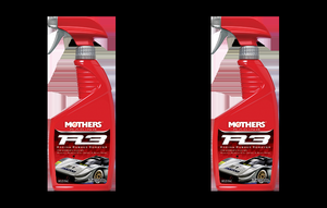 2x Mothers R3 Rubber Remover | Powerful Rubber Scuffmark Cleaner | Safe for Paint and Glass