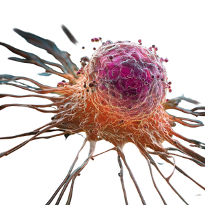 Cancer Cell Death Vinyl Car Decal Sticker – Waterproof & UV-Resistant 3.4133333333333336"