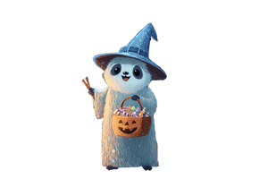 Cheerful Possum Ghost Vinyl Car Decal Sticker – Waterproof & UV-Resistant 2.986666666666667"