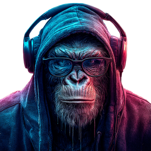 Cool Gorilla Gadget Vinyl Car Decal Sticker – Waterproof & UV-Resistant 3.4133333333333336"