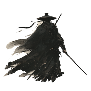 Ancient Chinese Swordsman V5 Vinyl Car Decal Sticker – Waterproof & UV-Resistant 3.4133333333333336"