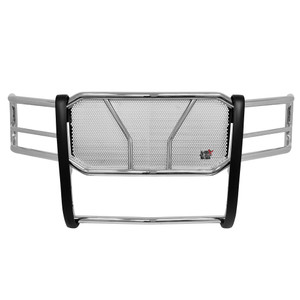 Westin Automotive HDX Modular Grille Guard | Polished Stainless Steel | Heavy Duty Design | Full Wraparound Wings | Brush Guard Included Westin Automotive HDX Modular Grille Guard | Polished Stainless Steel | Heavy Duty Design | Full Wraparound Wings | Brush Guard Included