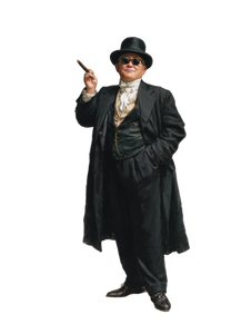 Al Capone Portrait V3 Vinyl Car Decal Sticker – Waterproof & UV-Resistant 4.1066666666666665"