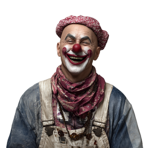 Happy Clown Vinyl Car Decal Sticker – Waterproof & UV-Resistant 3.4133333333333336" Happy Clown Vinyl Car Decal Sticker – Waterproof & UV-Resistant 3.4133333333333336"