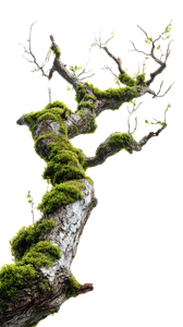 Mossy Tree Branch V3 Vinyl Car Decal Sticker – Waterproof & UV-Resistant 4.8533333333333335"