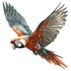 Macaw And Red Panda Vinyl Car Decal Sticker – Waterproof & UV-Resistant 3.4133333333333336" Macaw And Red Panda Vinyl Car Decal Sticker – Waterproof & UV-Resistant 3.4133333333333336"