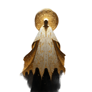 Divine Celestial Figure V3 Vinyl Car Decal Sticker – Waterproof & UV-Resistant 6.826666666666667"