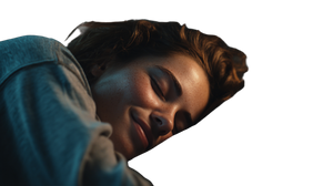 Sleeping Young Woman V11 Vinyl Car Decal Sticker – Waterproof & UV-Resistant 5.4