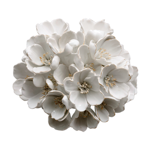 Ceramic Flower Arrangement Vinyl Car Decal Sticker – Waterproof & UV-Resistant 3.4133333333333336"