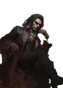 Dark Fantasy Vampire V8 Vinyl Car Decal Sticker – Waterproof & UV-Resistant 4.32"