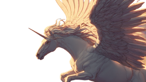 Graceful Pegasus Soaring Vinyl Car Decal Sticker – Waterproof & UV-Resistant 2.72"