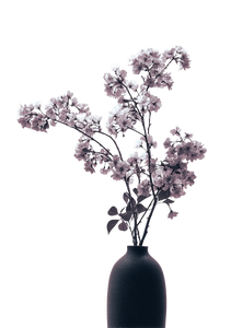 Elegant Floral Vase V3 Vinyl Car Decal Sticker – Waterproof & UV-Resistant 4.32"