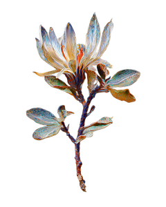 Abstract African Plant Vinyl Car Decal Sticker – Waterproof & UV-Resistant 8.0"