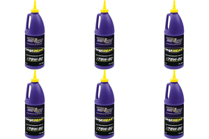6x Maximize Horsepower with Royal Purple Gear Oil | 1 Qt 75W-90 Synthetic | Superior Corrosion Protection